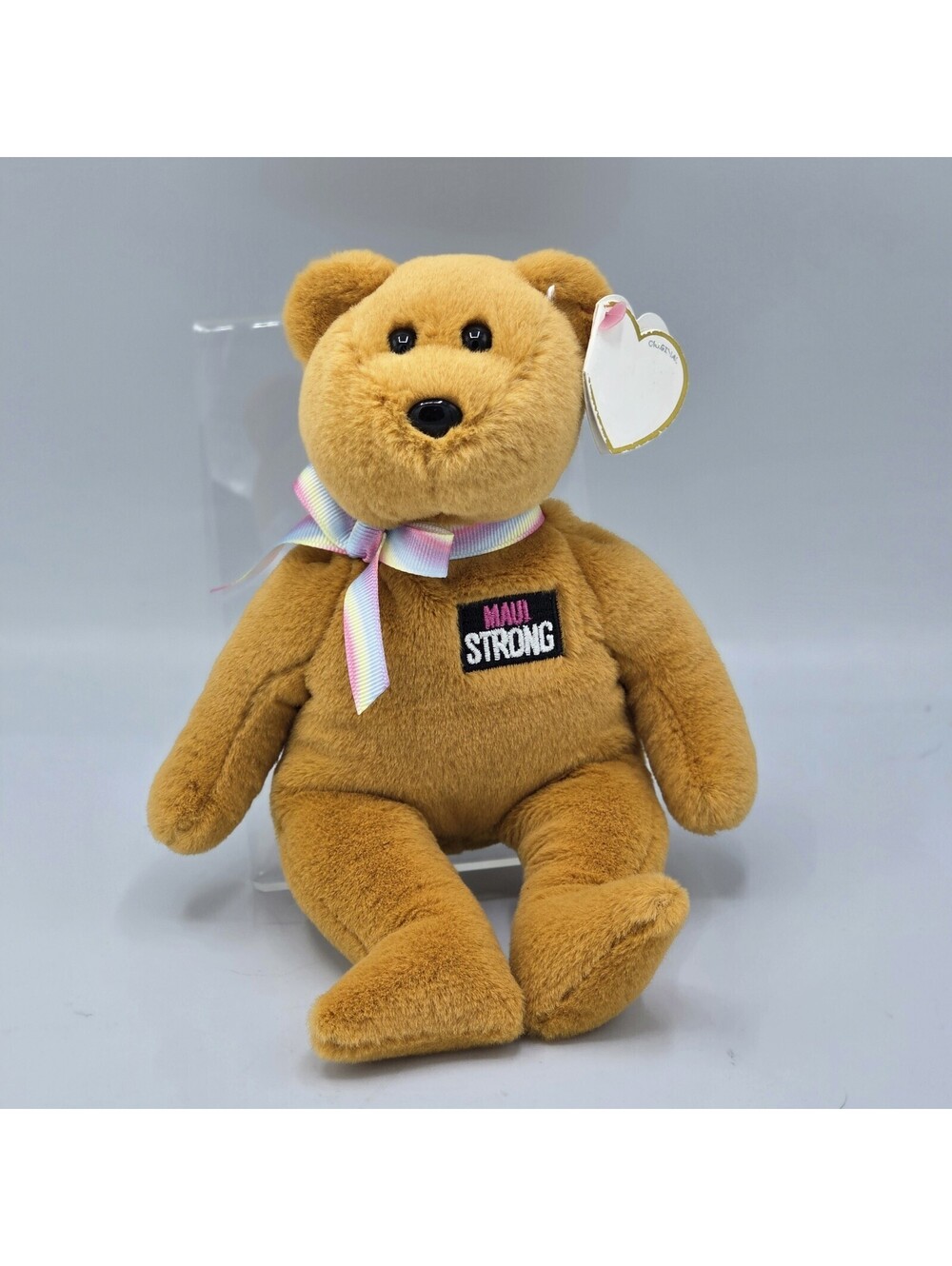 Ty Beanie Baby - ALOHA Limited Edition Maui Strong Relief Hawaii Bear